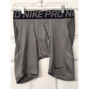 Nike Pro Hypercool Compression Shorts Grey Gray
